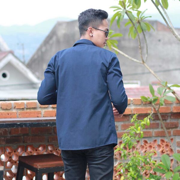 Kemeja Casual Pria KZR 502 - Gambar 4