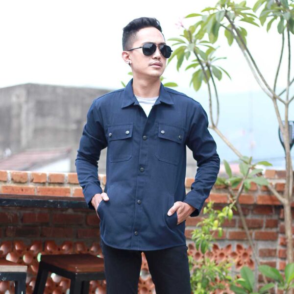 Kemeja Casual Pria KZR 502