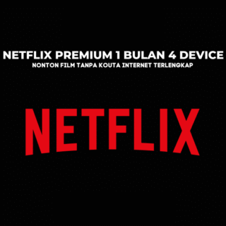 Netflix 1 Bulan Private 4 Device