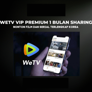 We TV VIP Premium 1 Bulan Sharing