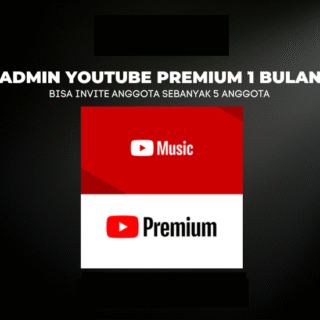 Youtube Premium 1 Bulan