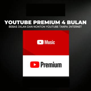 Youtube Premium 4 Bulan